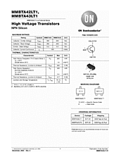 DataSheet MMBTA42LT1 pdf